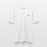 HERREN POLO SHIRT mit Kurzhaarlogo - 100 % Bio Baumwolle - www.Worldofdogs.store