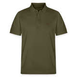 HERREN POLO SHIRT mit Kurzhaarlogo - 100 % Bio Baumwolle - www.Worldofdogs.store