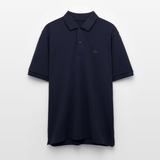 HERREN POLO SHIRT mit Kurzhaarlogo - 100 % Bio Baumwolle - www.Worldofdogs.store