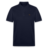 HERREN POLO SHIRT mit Kurzhaarlogo - 100 % Bio Baumwolle - www.Worldofdogs.store