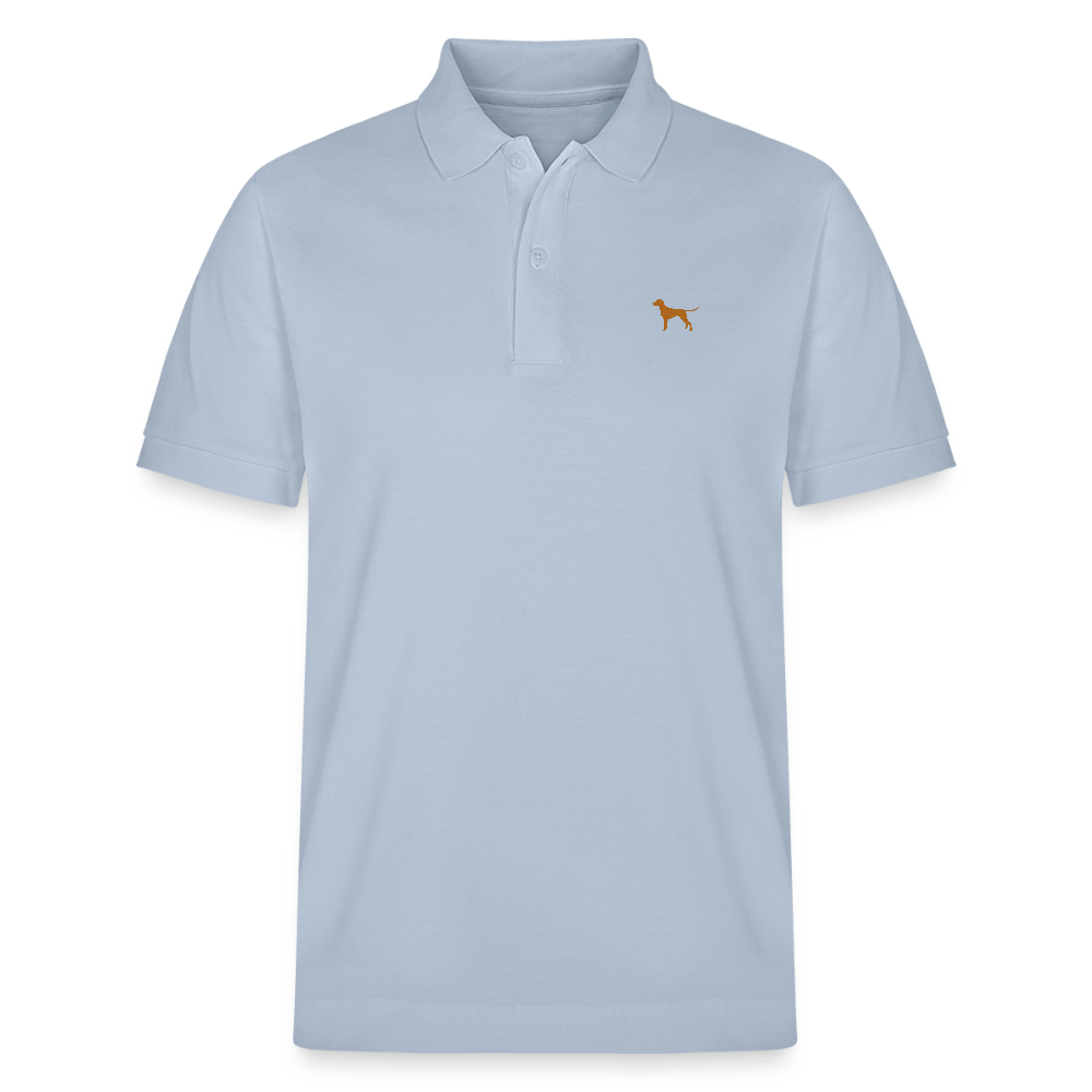 HERREN POLO SHIRT mit Logo - 100 % Bio Baumwolle - www.Worldofdogs.store