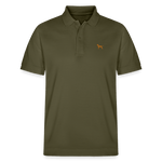 HERREN POLO SHIRT mit Logo - 100 % Bio Baumwolle - www.Worldofdogs.store