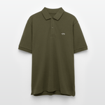 HERREN POLO SHIRT mit Münsterländer Logo - 100 % Bio Baumwolle - www.Worldofdogs.store