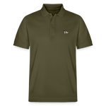 HERREN POLO SHIRT mit Münsterländer Logo - 100 % Bio Baumwolle - www.Worldofdogs.store