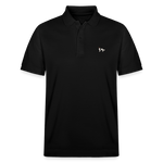 HERREN POLO SHIRT mit Münsterländer Logo - 100 % Bio Baumwolle - www.Worldofdogs.store