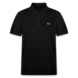 HERREN POLO SHIRT mit Münsterländer Logo - 100 % Bio Baumwolle - www.Worldofdogs.store