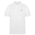 HERREN POLO SHIRT mit Münsterländer Logo - 100 % Bio Baumwolle - www.Worldofdogs.store