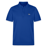 HERREN POLO SHIRT mit Münsterländer Logo - 100 % Bio Baumwolle - www.Worldofdogs.store