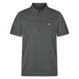 HERREN POLO SHIRT mit Münsterländer Logo - 100 % Bio Baumwolle - www.Worldofdogs.store