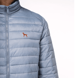 Herren Steppjacke mit Stickerei - www.Worldofdogs.store