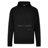 Urban Paw Hoodie mit Reißverschluss-Detail - schwarz