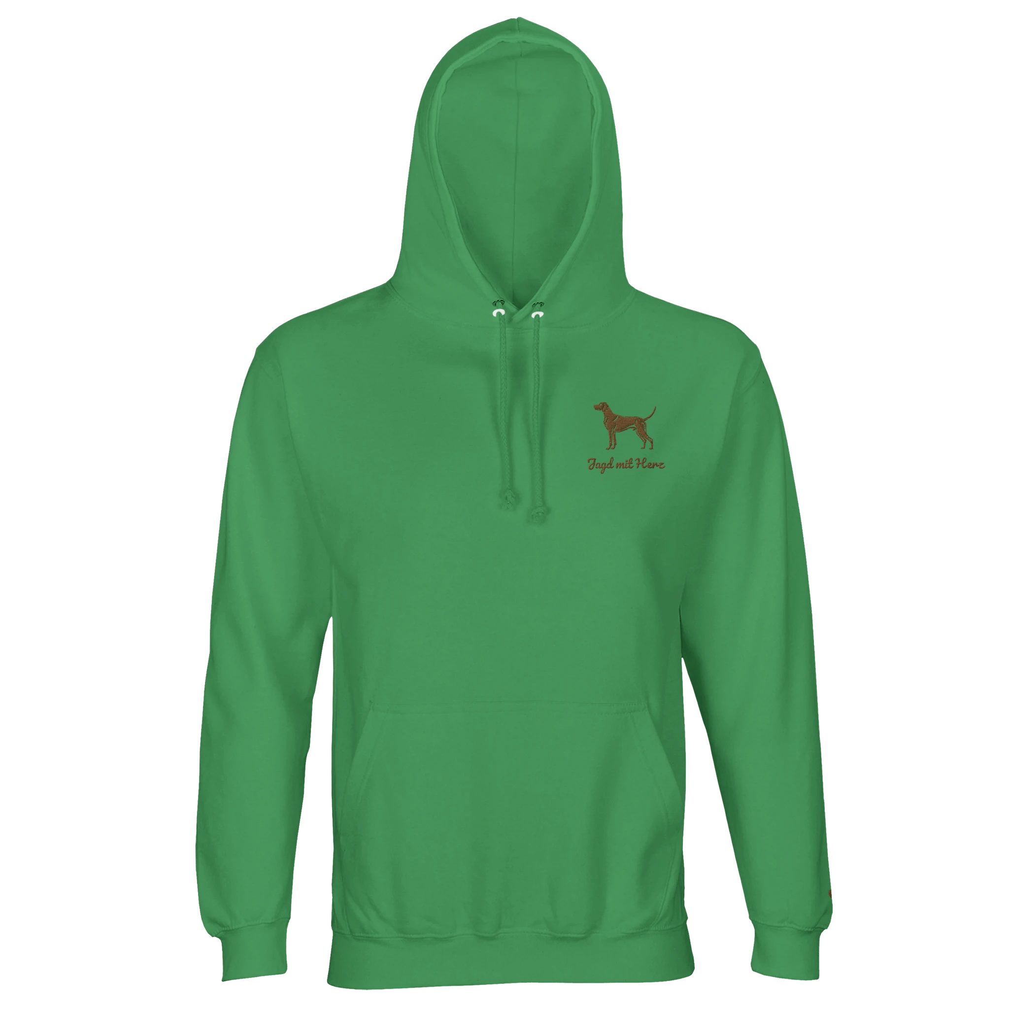 Jagdhund Hoodie – personalisiert mit Stickerei & Hundenamen - www.Worldofdogs.store