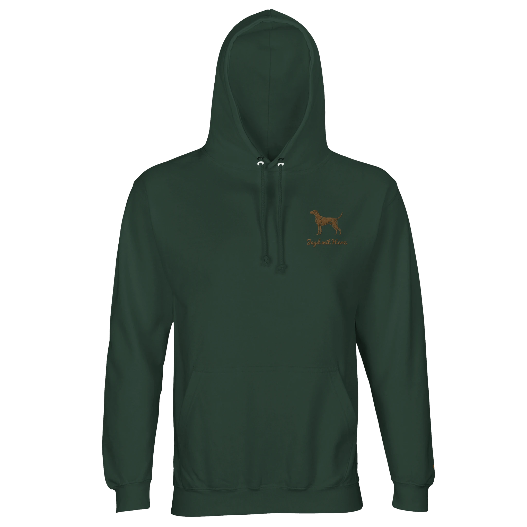 Jagdhund Hoodie – personalisiert mit Stickerei & Hundenamen - www.Worldofdogs.store