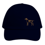 Jagdhunde Kappe mit Stickerei - personalisierbar mit Hundename - www.Worldofdogs.store