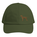 Jagdhunde Kappe mit Stickerei - personalisierbar mit Hundename - www.Worldofdogs.store