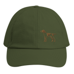 Jagdhunde Kappe mit Stickerei - personalisierbar mit Hundename - www.Worldofdogs.store