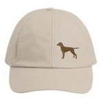 beige Hundekappe mit stickerei