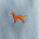Vizsla , Jaghunde HOODIE - Blau | Biobaumwolle