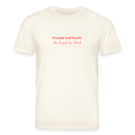 T-Shirt „Freunde und Hunde – das Rezept für Glück“ - www.Worldofdogs.store