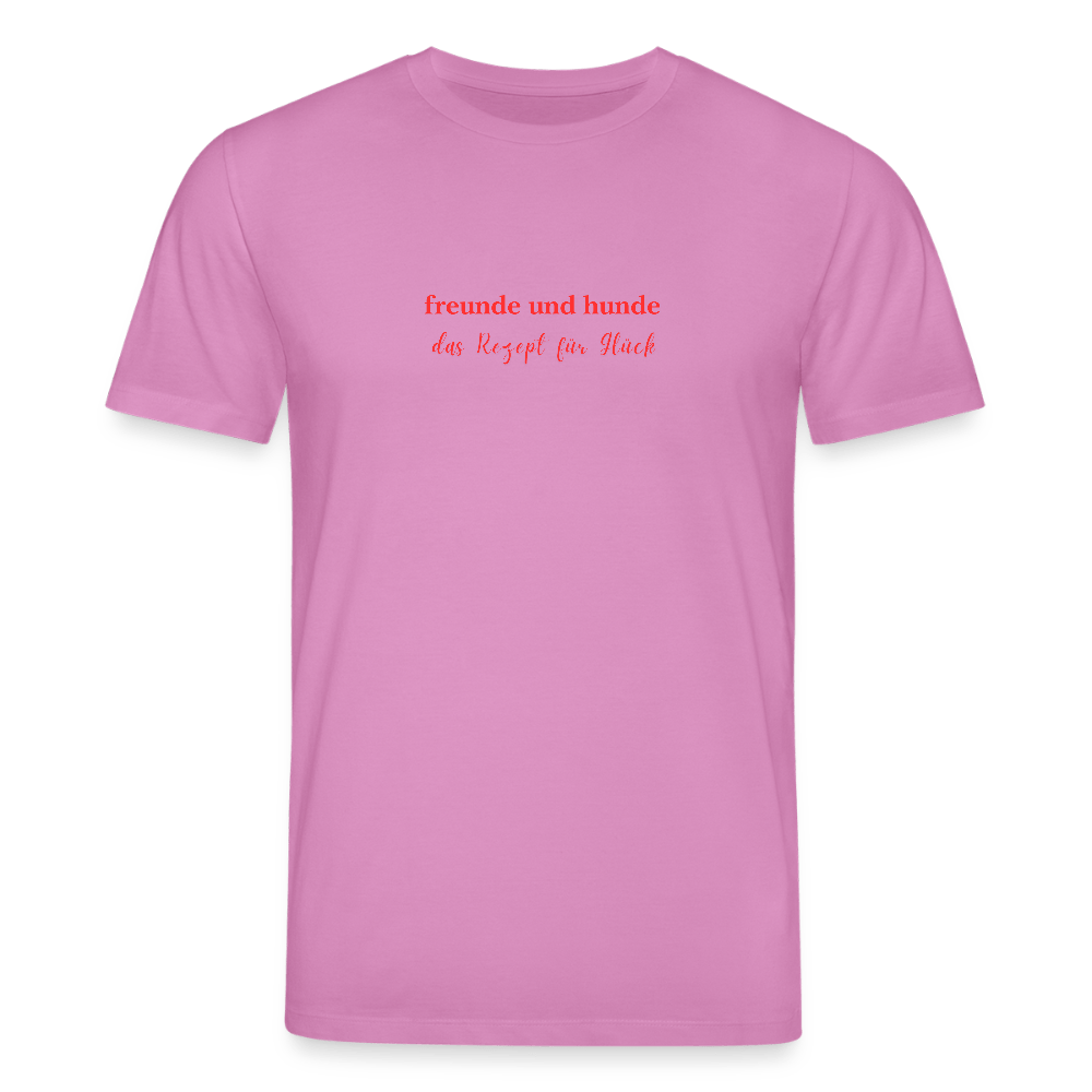 T-Shirt „Freunde und Hunde – das Rezept für Glück“ - www.Worldofdogs.store