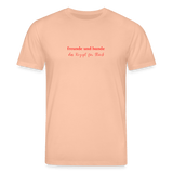 T-Shirt „Freunde und Hunde – das Rezept für Glück“ - www.Worldofdogs.store
