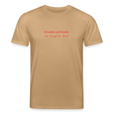 T-Shirt „Freunde und Hunde – das Rezept für Glück“ - www.Worldofdogs.store