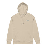 Exklusiver beigefarbener Hoodie mit Pointer-Design – stilvolles und bequemes Kleidungsstück für Hundeliebhaber.