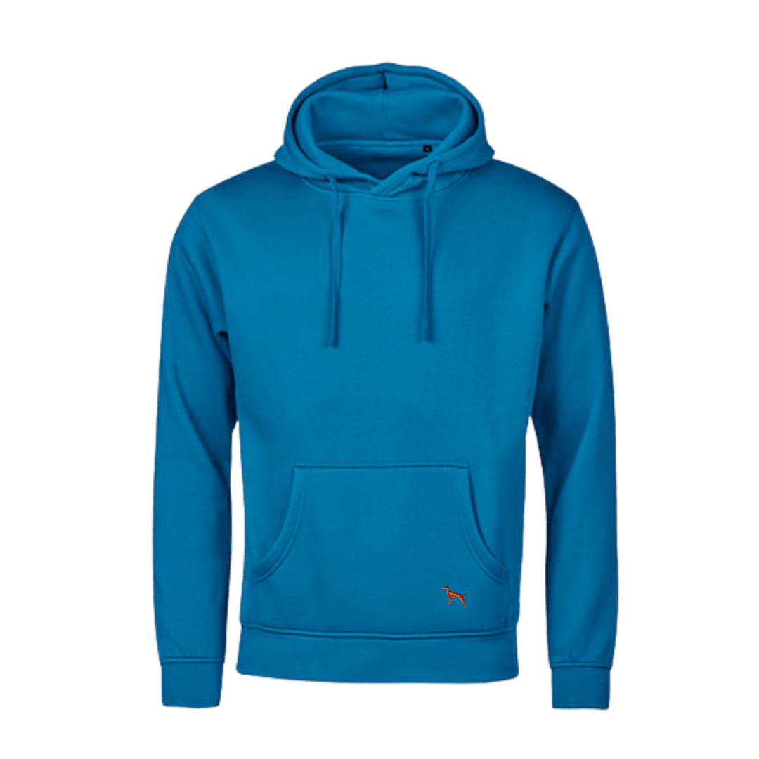UNISEX FOREST COMPANION HOODIE - Blau | Biobaumwolle - www.Worldofdogs.store