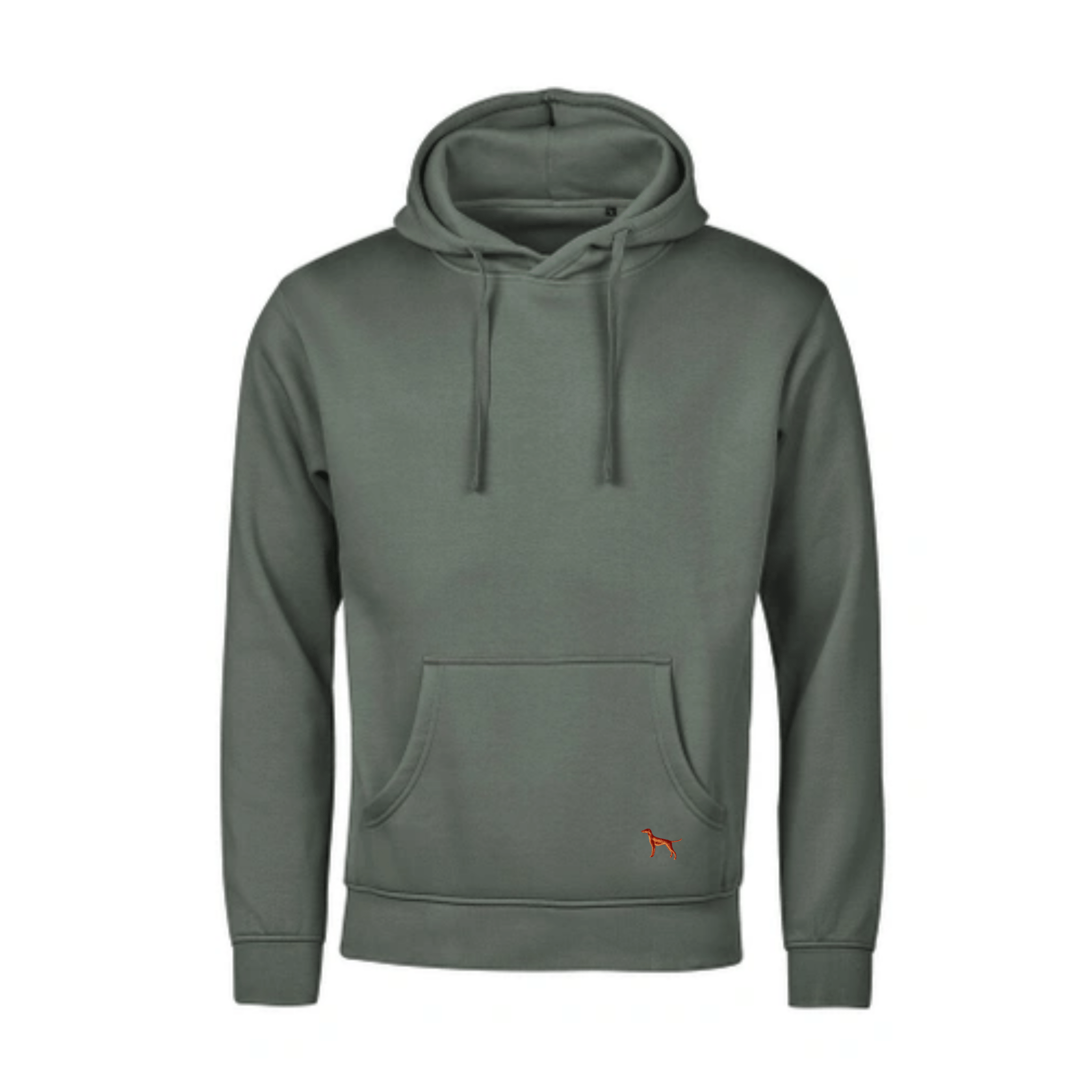 UNISEX FOREST COMPANION HOODIE - Graugrün | Biobaumwolle - www.Worldofdogs.store