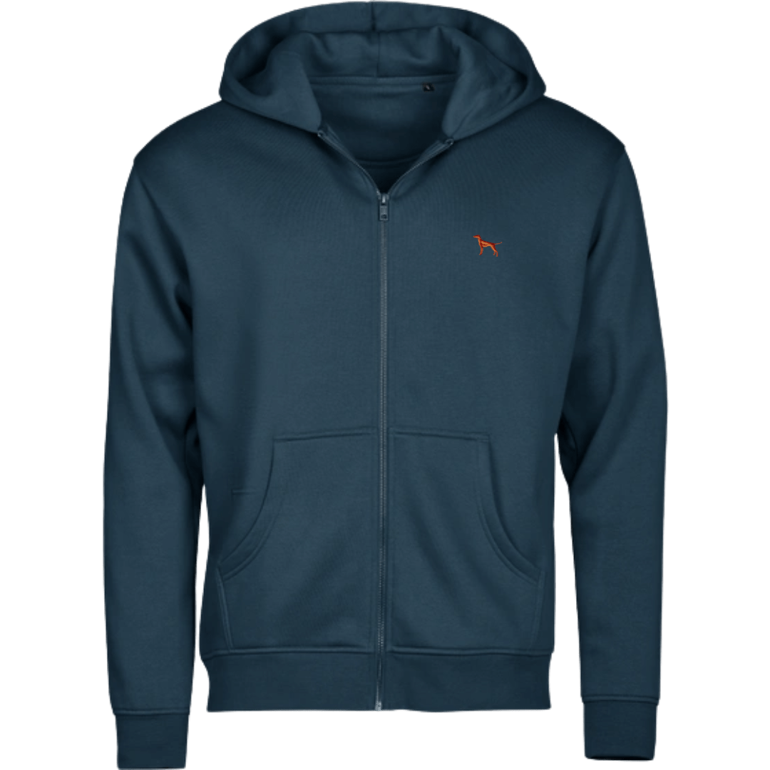 UNISEX FOREST SWEATSHIRT JACKE - Grau | Biobaumwolle - www.Worldofdogs.store
