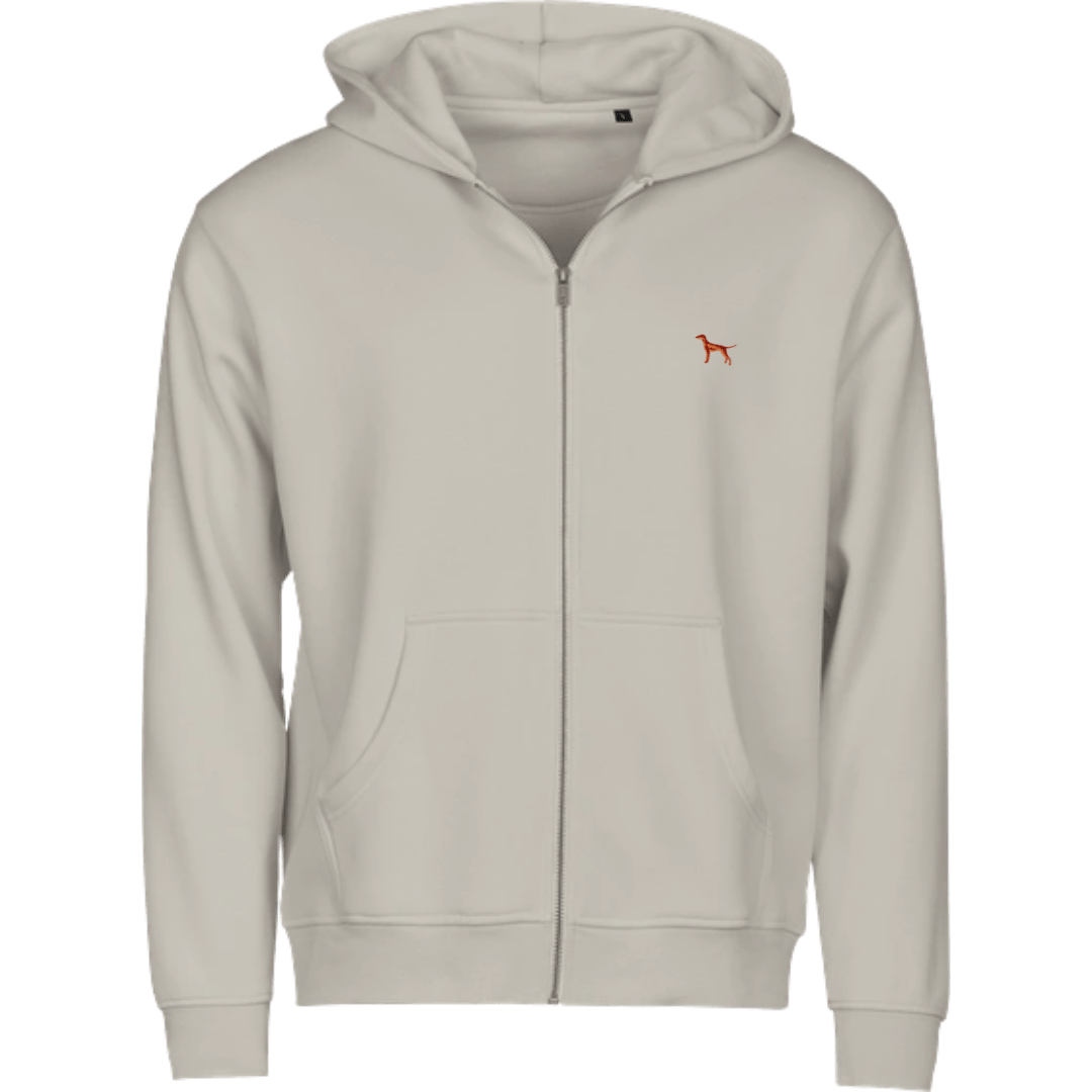 UNISEX FOREST SWEATSHIRT JACKE - Grau | Biobaumwolle - www.Worldofdogs.store