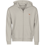 UNISEX FOREST SWEATSHIRT JACKE - Grau | Biobaumwolle - www.Worldofdogs.store