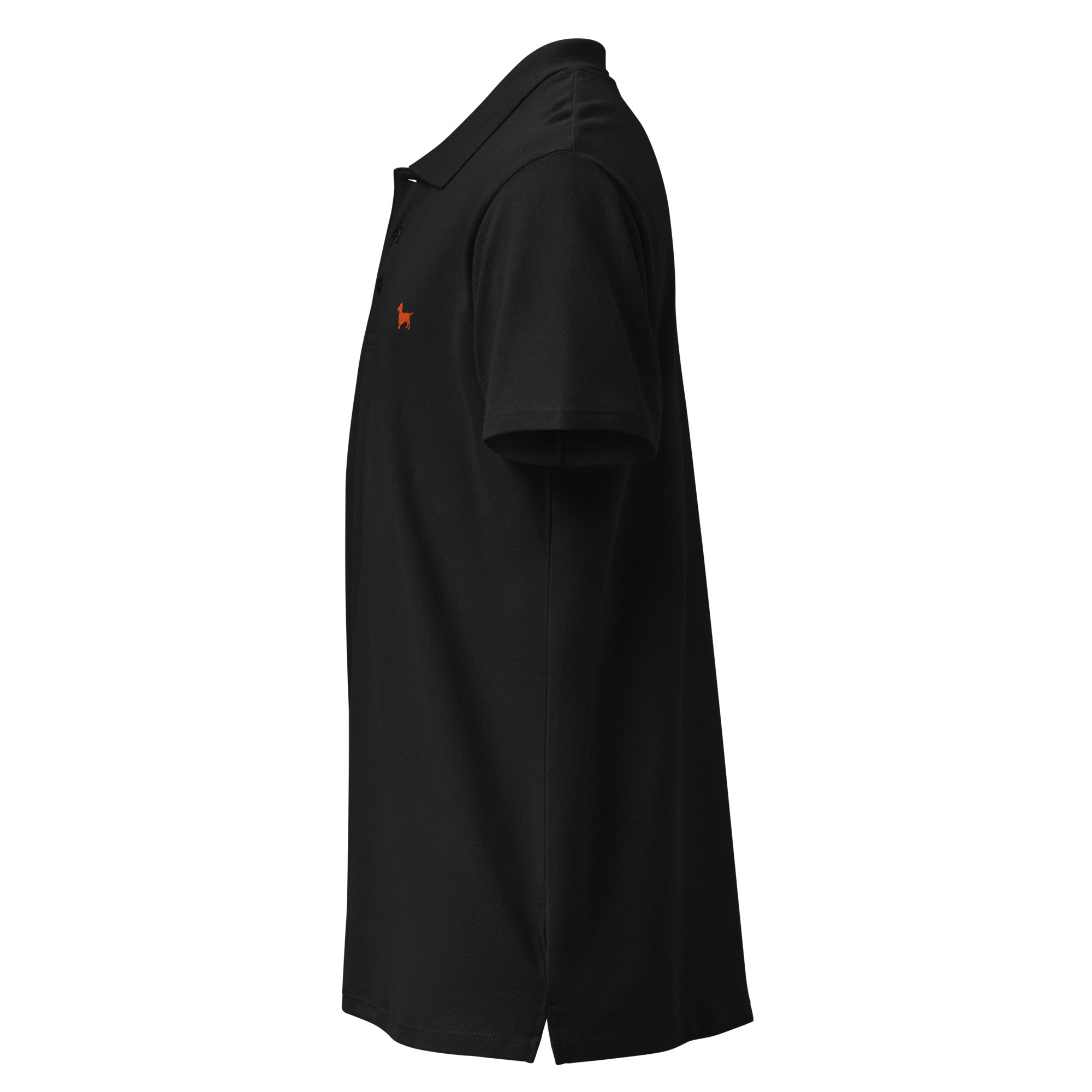 UNISEX POLO SHIRT mit Dackelstickerei - 100 % Baumwolle - www.Worldofdogs.store
