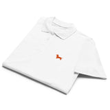 UNISEX POLO SHIRT mit Dackelstickerei - 100 % Baumwolle - www.Worldofdogs.store
