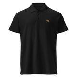 UNISEX POLO SHIRT mit Drahthaarstickerei - 100 % Baumwolle - www.Worldofdogs.store