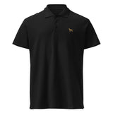 UNISEX POLO SHIRT mit Hundestickerei - 100 % Baumwolle - www.Worldofdogs.store