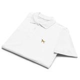UNISEX POLO SHIRT mit Hundestickerei - 100 % Baumwolle - www.Worldofdogs.store