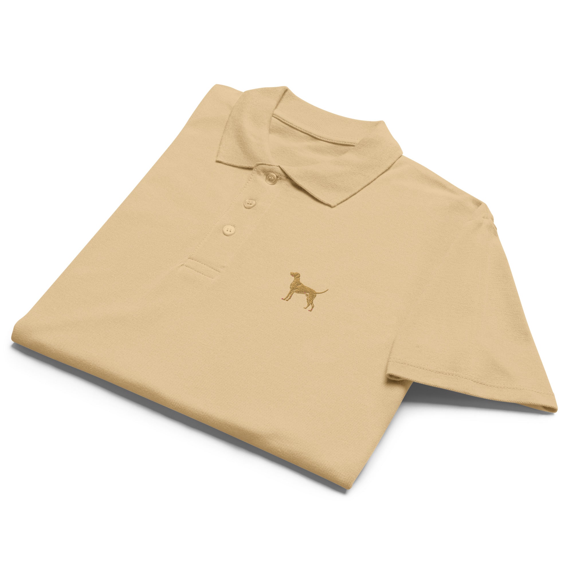 UNISEX POLO SHIRT mit Jagdhunde Stickerei - 100 % Baumwolle - www.Worldofdogs.store