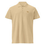 UNISEX POLO SHIRT mit Jagdhunde Stickerei - 100 % Baumwolle - www.Worldofdogs.store