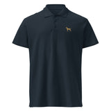 UNISEX POLO SHIRT mit Jagdhunde Stickerei - 100 % Baumwolle - www.Worldofdogs.store