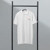 UNISEX POLO SHIRT mit Jagdhunde Stickerei - 100 % Baumwolle - www.Worldofdogs.store