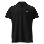 UNISEX POLO SHIRT mit Jagdhunde Stickerei - 100 % Baumwolle - www.Worldofdogs.store