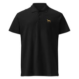 UNISEX POLO SHIRT mit Jagdhunde Stickerei - 100 % Baumwolle - www.Worldofdogs.store