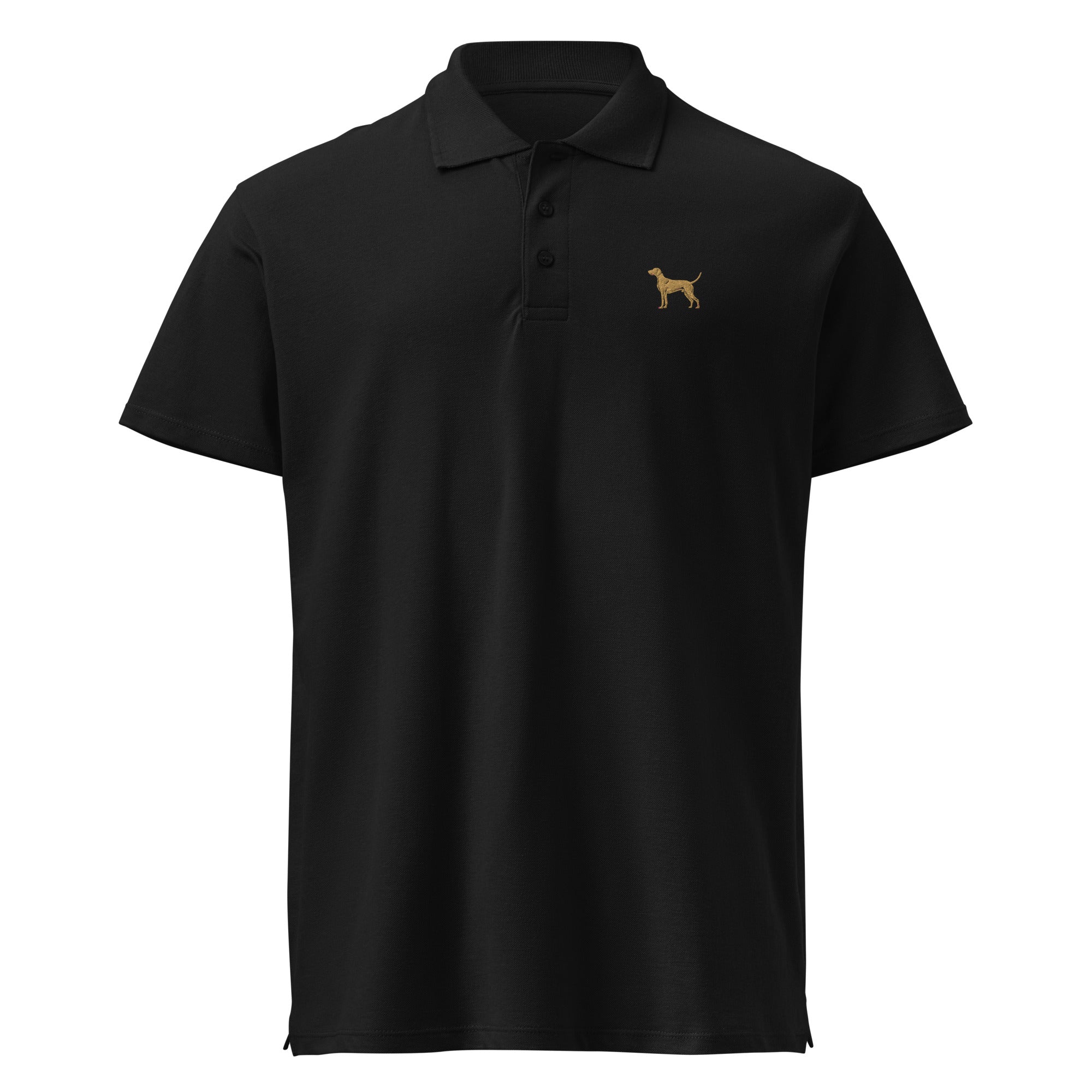 UNISEX POLO SHIRT mit Jagdhunde Stickerei - 100 % Baumwolle - www.Worldofdogs.store