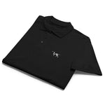 UNISEX POLO SHIRT mit Pointerstickerei - 100 % Baumwolle - www.Worldofdogs.store