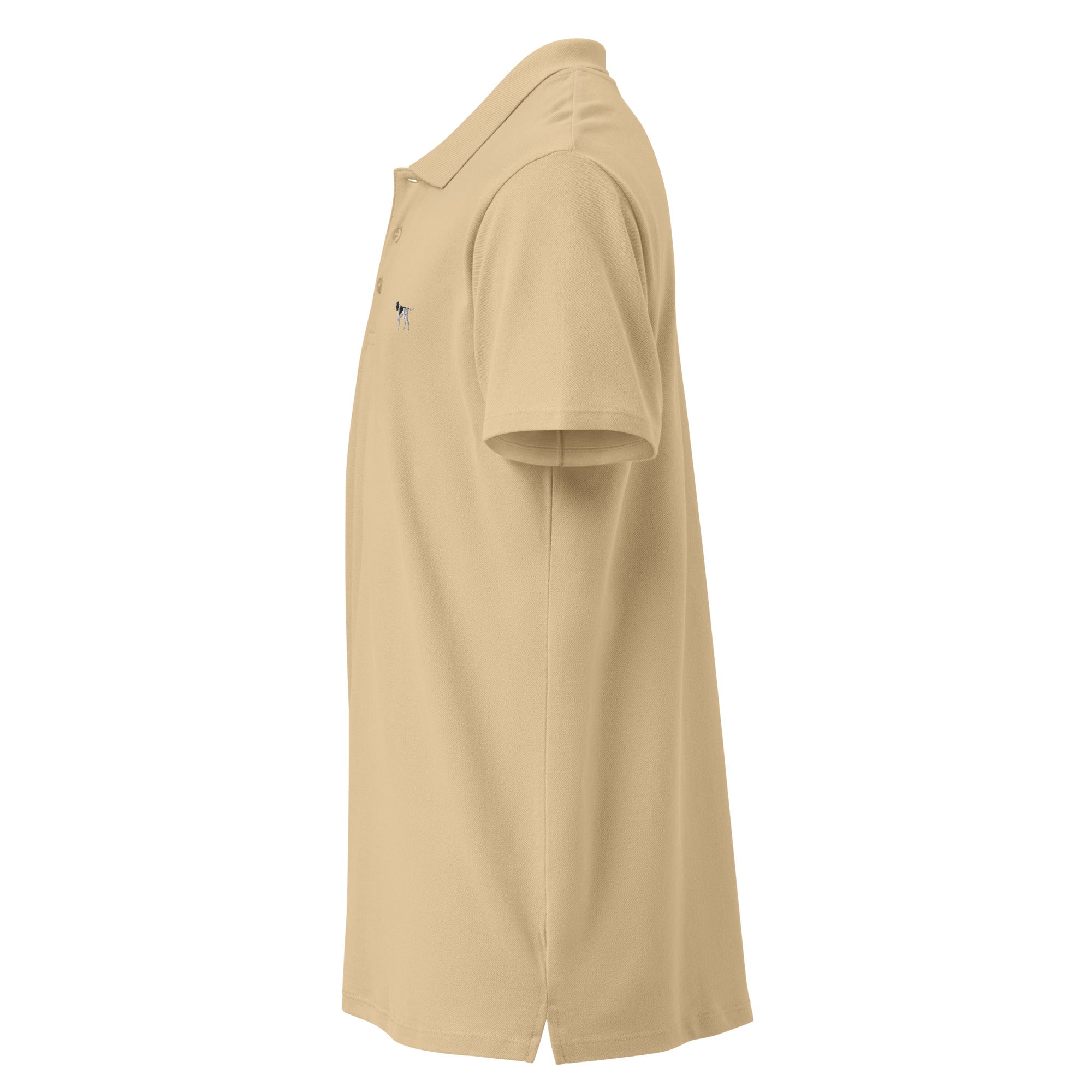 UNISEX POLO SHIRT mit Pointerstickerei - 100 % Baumwolle - www.Worldofdogs.store