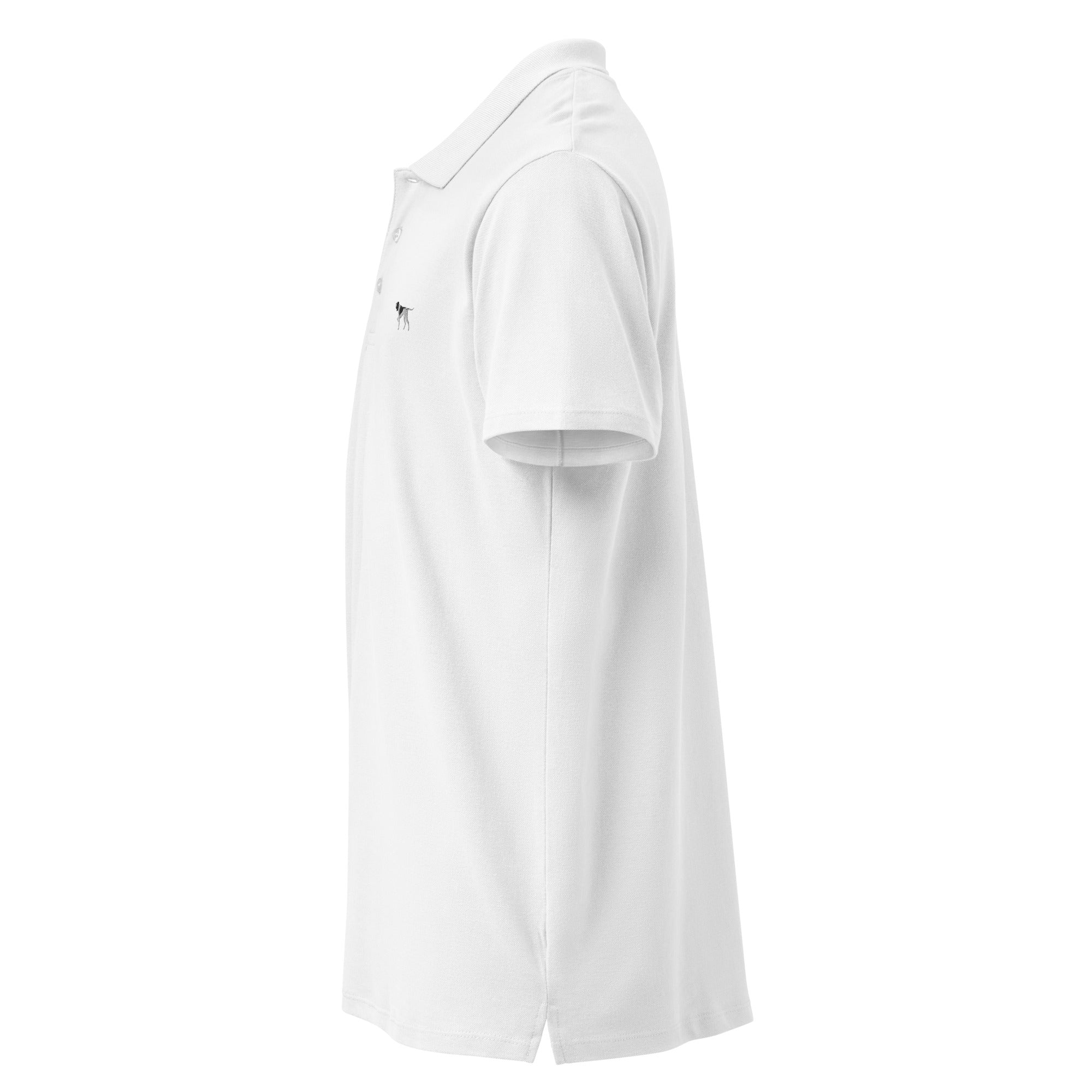 UNISEX POLO SHIRT mit Pointerstickerei - 100 % Baumwolle - www.Worldofdogs.store