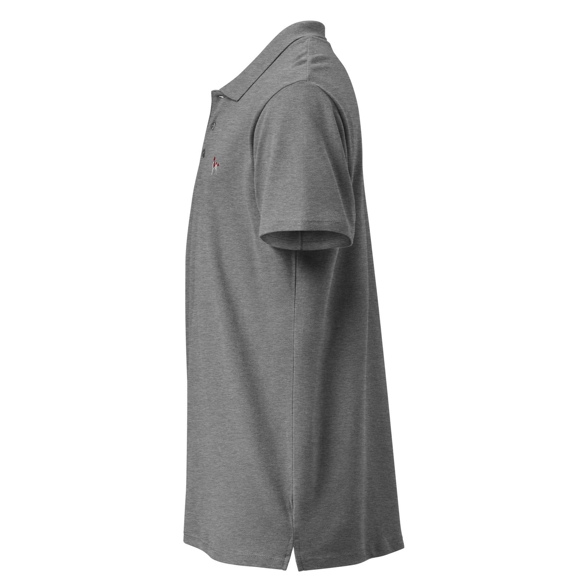 UNISEX POLO SHIRT mit Setterstickerei - 100 % Baumwolle - www.Worldofdogs.store