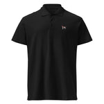 UNISEX POLO SHIRT mit Setterstickerei - 100 % Baumwolle - www.Worldofdogs.store