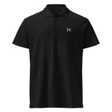 UNISEX POLO SHIRT mit Setterstickerei - 100 % Baumwolle - www.Worldofdogs.store